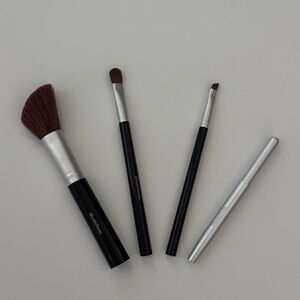 Studio Tools Makeup Brushes with a Clinique Makeup Bag